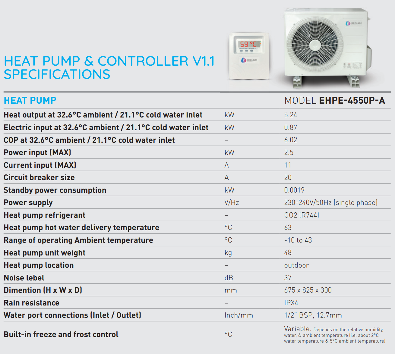 Máy bơm nhiệt Heat Pump Chofu Reclaim REHP-CO2 400GL - Ảnh 5