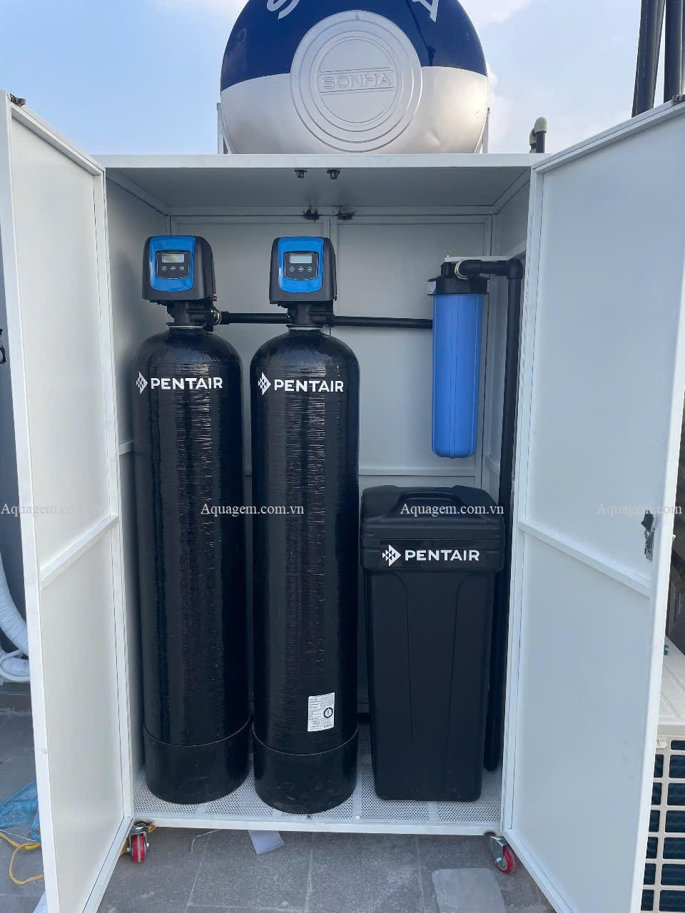 Hệ thống lọc nước tổng toàn nhà Aqua High End Pentair PSC-02 - Ảnh 3